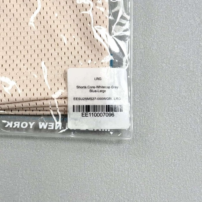 Eric Emanuel 1:1 quality version Beige Navy Logo Embroidery Mesh Athletic Shorts 29478087