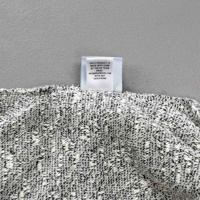 Eric Emanuel 1:1 quality version Gray Logo Embroidery Casual Loose Knit Sweat Shorts 3 colors 29477471