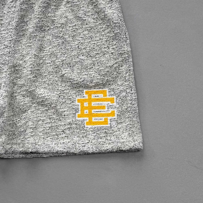 Eric Emanuel 1:1 quality version Gray Logo Embroidery Casual Loose Knit Sweat Shorts 3 colors 29477471