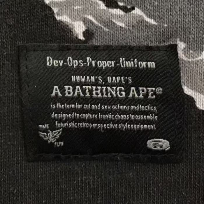 A Bathing Ape Bape 1:1 quality version Tiger Camo Shark Face Print Hooded Full Zip Hoodie 2 colors 29477991
