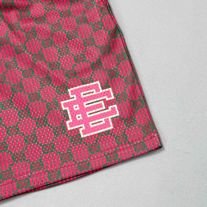 Eric Emanuel 1:1 quality version EE Monogram All Over Print Mesh Logo Shorts 3 colors 29478147