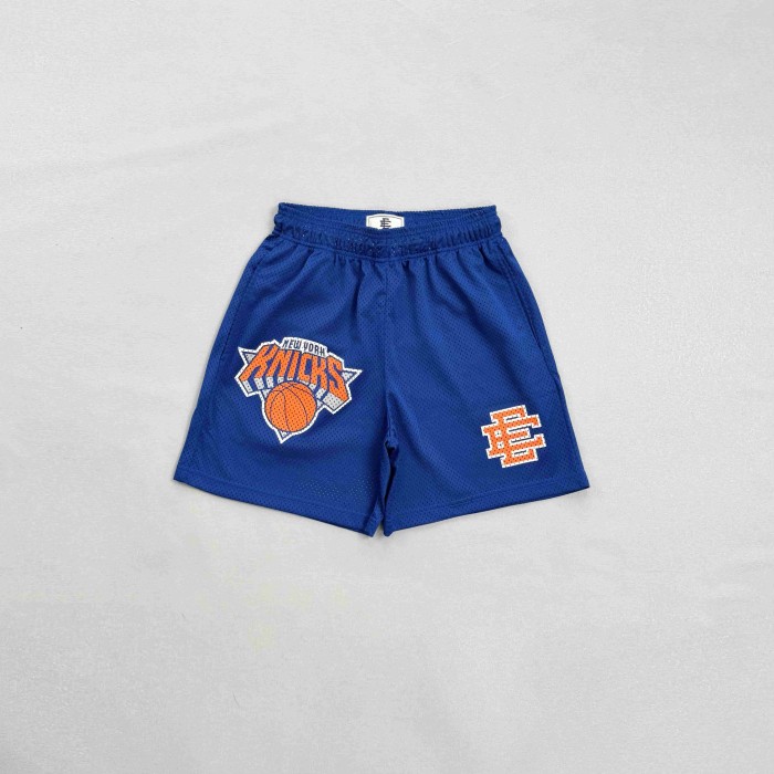 Eric Emanuel 1:1 quality version New York Mesh Team Logo Embroidery Athletic Shorts 29477492