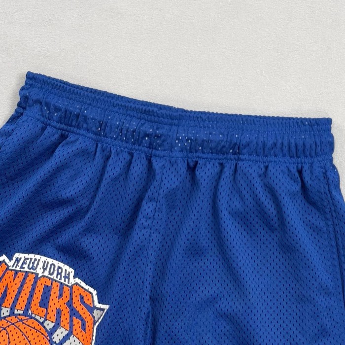 Eric Emanuel 1:1 quality version New York Mesh Team Logo Embroidery Athletic Shorts 29477492