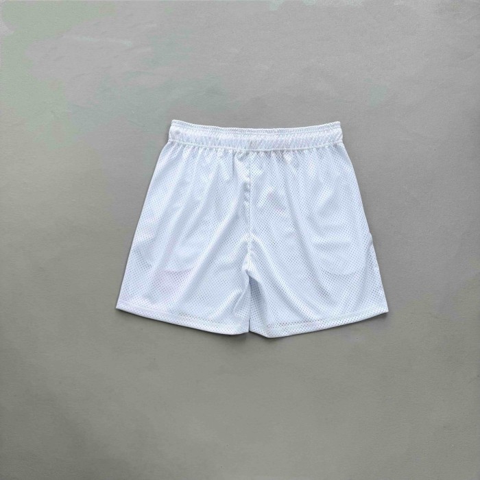 Eric Emanuel 1:1 quality version Mesh Red Glitter Logo Embroidery Athletic Shorts 2 colors 29477678