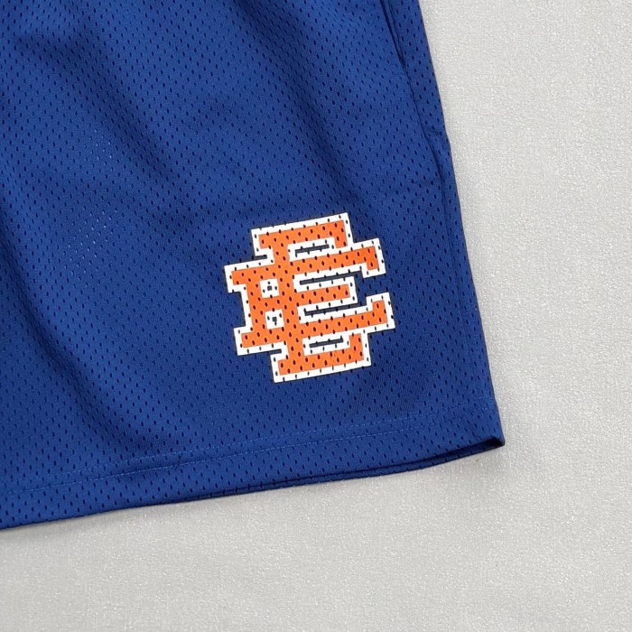 Eric Emanuel 1:1 quality version New York Mesh Team Logo Embroidery Athletic Shorts 29477492
