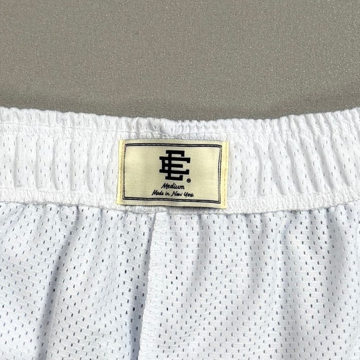 Eric Emanuel 1:1 quality version New York Knicks Team Logo Trophy Mesh Logo Athletic Shorts 29478104