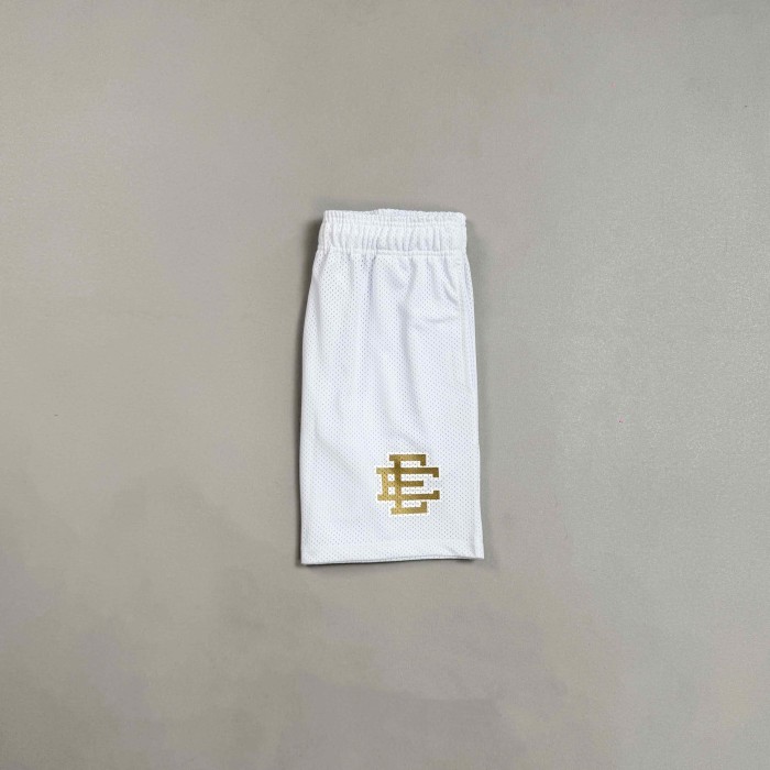 Eric Emanuel 1:1 quality version New York Knicks Team Logo Trophy Mesh Logo Athletic Shorts 29478104
