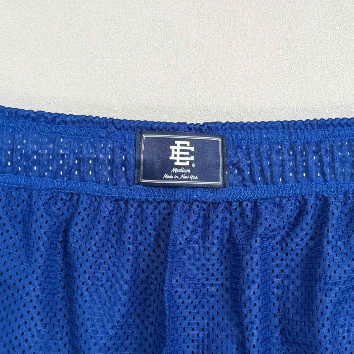 Eric Emanuel 1:1 quality version Basic Solid Color Mesh Logo Embroidery Athletic Shorts 4 colors 29477757