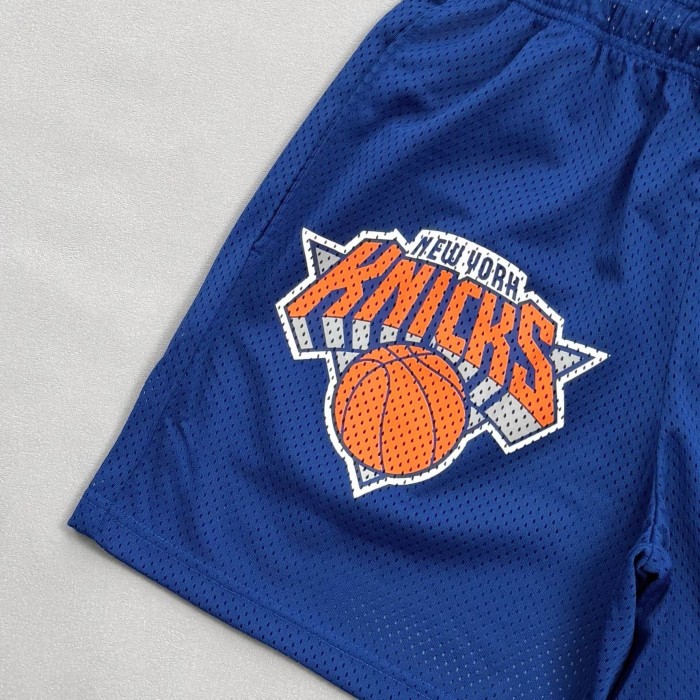 Eric Emanuel 1:1 quality version New York Mesh Team Logo Embroidery Athletic Shorts 29477492