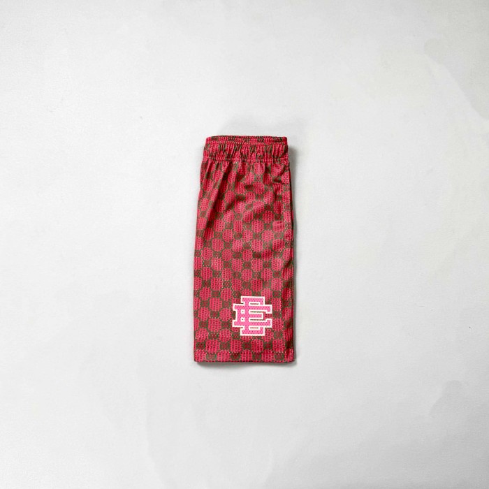 Eric Emanuel 1:1 quality version EE Monogram All Over Print Mesh Logo Shorts 3 colors 29478147