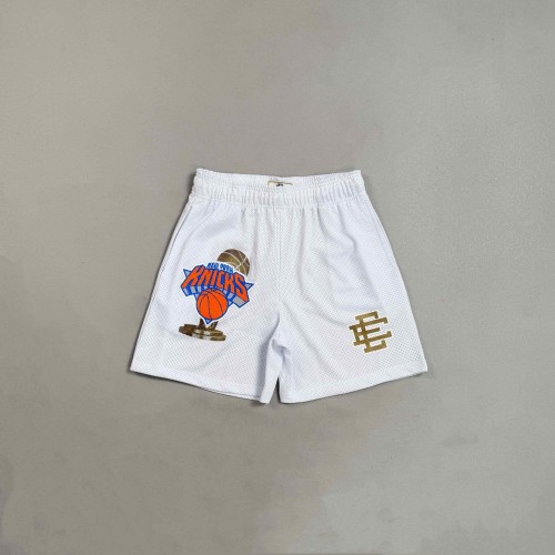 Eric Emanuel 1:1 quality version New York Knicks Team Logo Trophy Mesh Logo Athletic Shorts 29478104