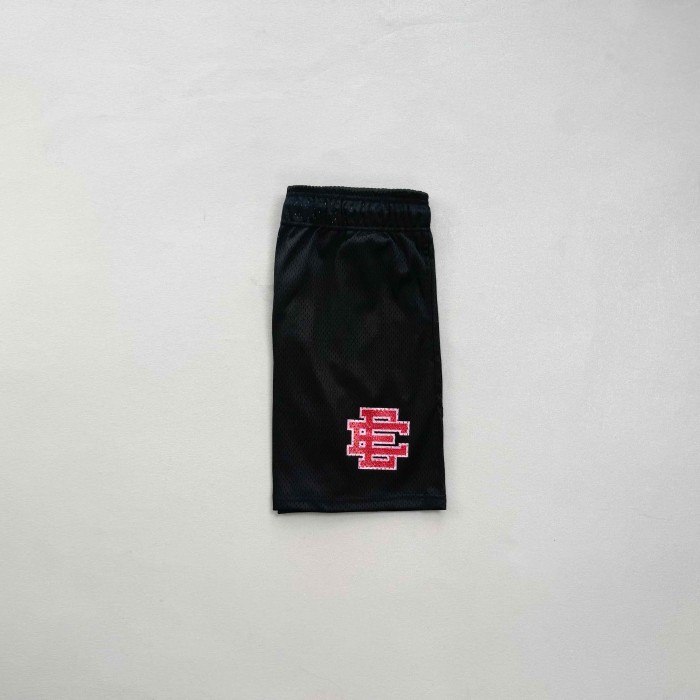 Eric Emanuel 1:1 quality version Mesh Red Glitter Logo Embroidery Athletic Shorts 2 colors 29477678