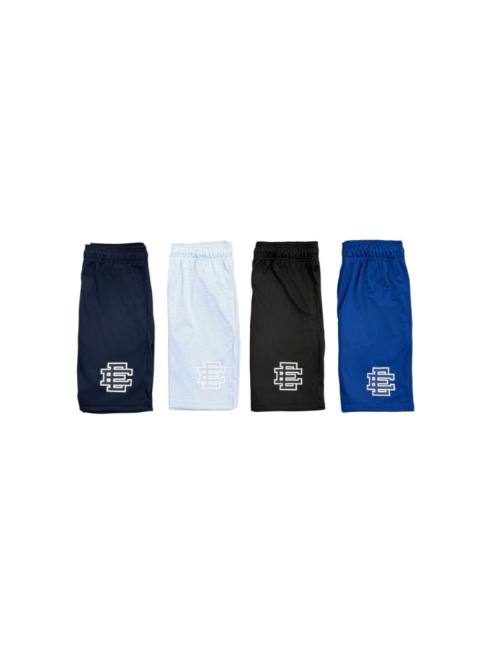Eric Emanuel 1:1 quality version Basic Solid Color Mesh Logo Embroidery Athletic Shorts 4 colors 29477757
