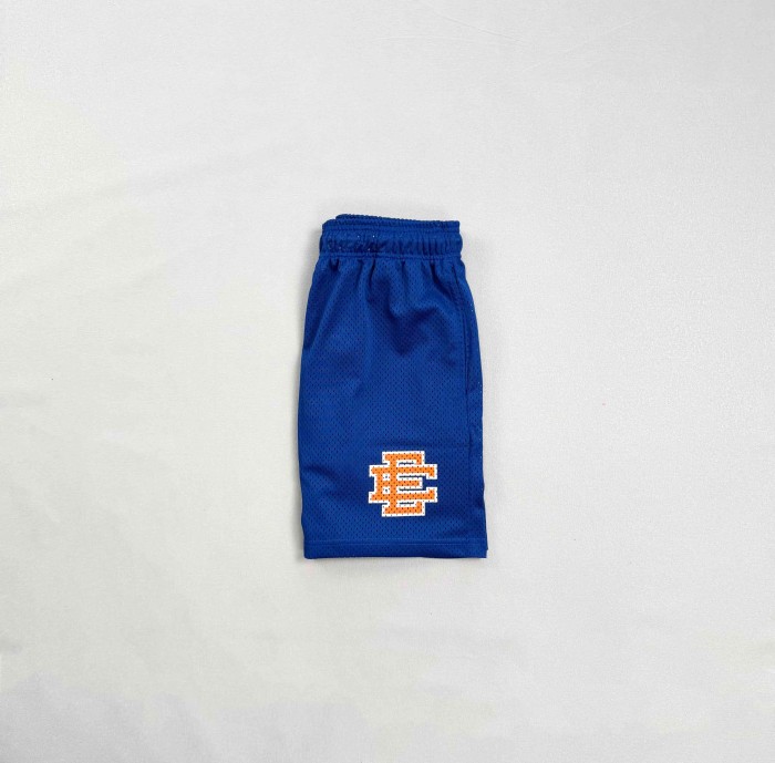 Eric Emanuel 1:1 quality version New York Mesh Team Logo Embroidery Athletic Shorts 29477492