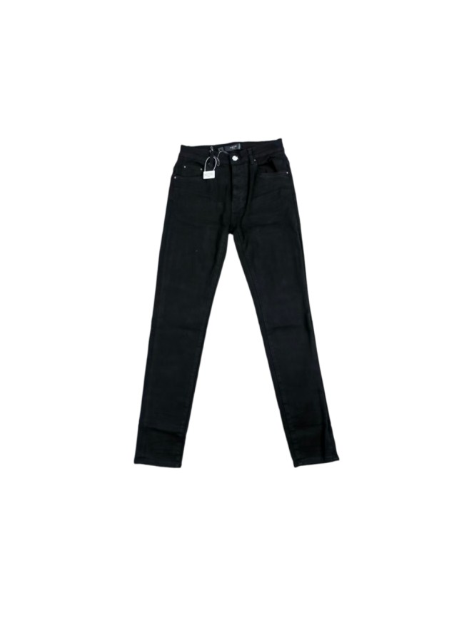 Amiri 1:1 quality version Solid Black High Street Basic Slim-fit Jeans 29091967