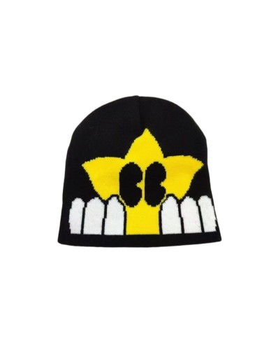 [50% Off]Candy Color Skateboarding Star Jacquard Warm Cold beanie 6 colors 27082502