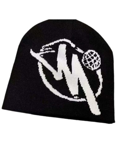 [50% Off]Personalised monogrammed globe jacquard knit beanie 6 colors 27093985