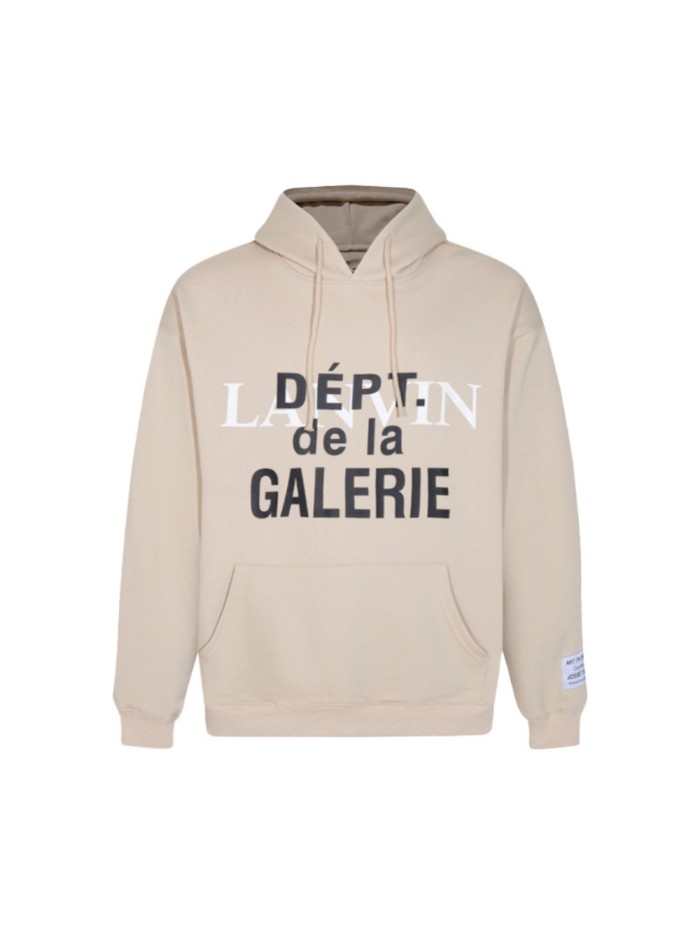 [50% Off]GaIIery Dept. Overlapping Monogram Printed Back Aged Letter hoodie 27152996