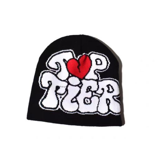 [50% Off]Broken Heart Alphabet Woolen Knit beanie 4 colors 27080189