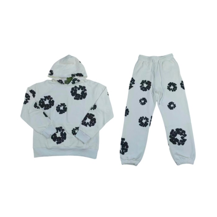 Denim Tears Basic Kapok Foam Print Hoodie & Pants 16 colors 26893743