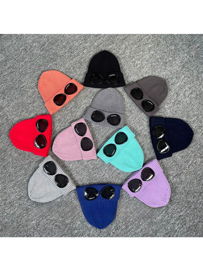 [50% Off]CP Goggles Decorative Knit Cold Beanie 11 colors 27413383