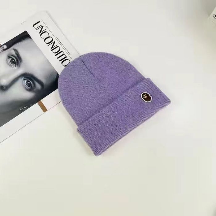 [50% Off]A Bathing Ape Ape Head Classic Embroidered Labeled Cold Beanie 18 colors 27356709
