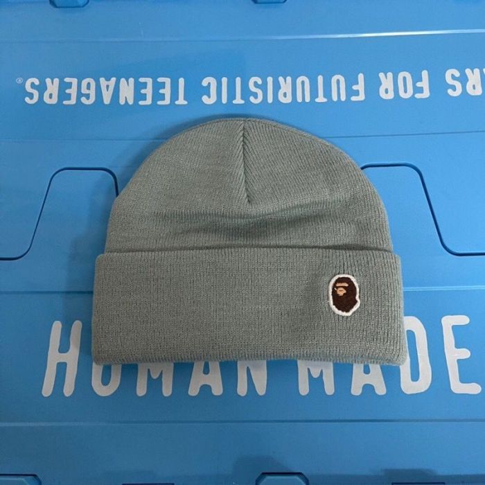 [50% Off]A Bathing Ape Ape Head Classic Embroidered Labeled Cold Beanie 18 colors 27356709