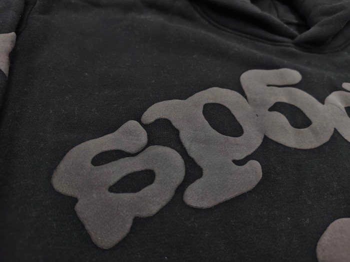Sp5der 3D Foam Arc Bold Letter Irregular Star Print Hoodie 5 colors 29488627