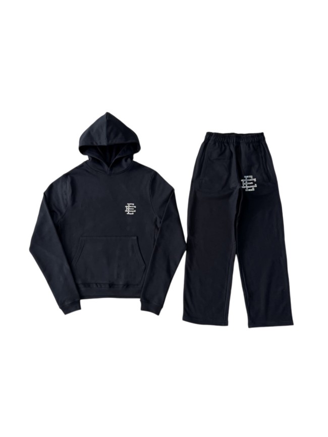 Eric Emanuel 1:1 quality version Rhinestones Logo Hoodie & Pants Set 27736848
