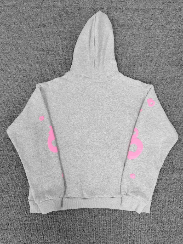 Sp5der 3D Foam Arc Bold Letter Irregular Star Print Hoodie 5 colors 29488627