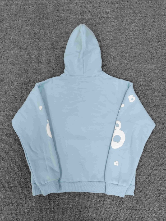 Sp5der 3D Foam Arc Bold Letter Irregular Star Print Hoodie 5 colors 29488627