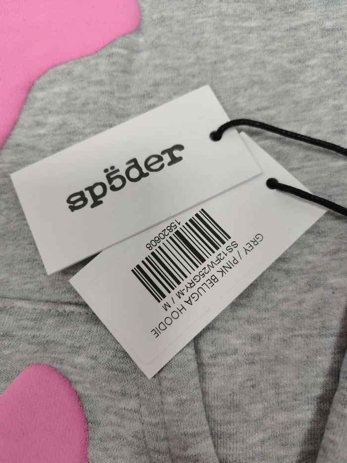 Sp5der 3D Foam Arc Bold Letter Irregular Star Print Hoodie 5 colors 29488627