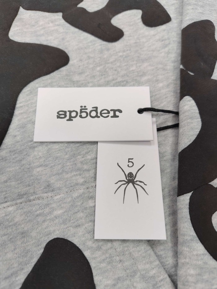 Sp5der 3D Foam Arc Bold Letter Irregular Star Print Hoodie 5 colors 29488627