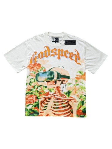 [50% Off]Godspeed 1:1 quality version Wearing Virtual Reality Glasses Skull Printed Tee 2 colors 27658157