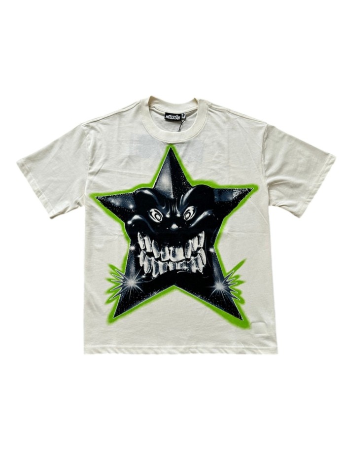 [50% Off]Hellstar Studio Monster Pentagram Print Tee 2 colors 27624230