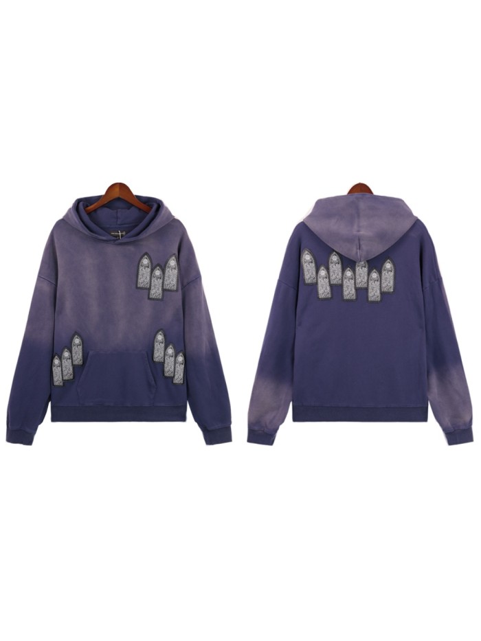 [50% Off]Who Decides War Front and back appliquéd bullet embroidered washed Hoodie 2 colors 27640578