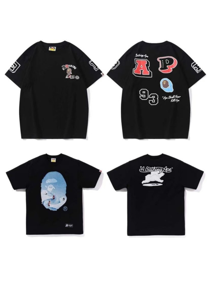 [50% Off]A Bathing Ape Bape Polar Bear Coke Ape Head Print Tee 5 colors 27648271