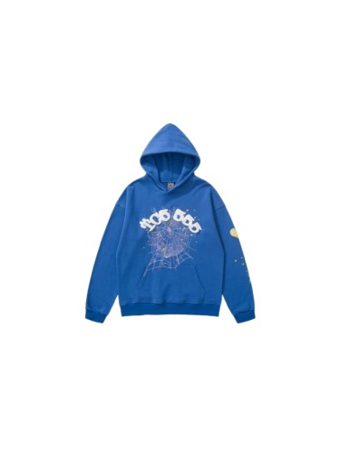 Sp5der 555 3D Puff Print Lavender Spider Web Star Hoodie 29493578