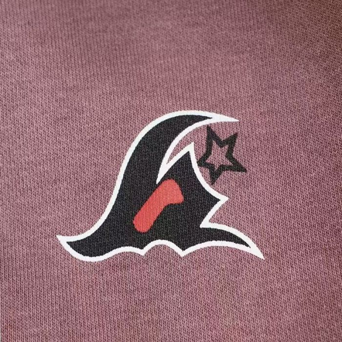 Hellstar Studio Gray Holy Cross Print Flame Graphic Zip Up Loose Fit Hoodie 3 colors 29493440