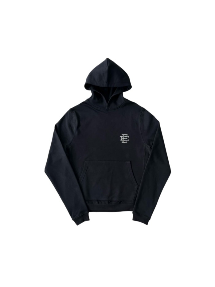 [50% Off]Eric Emanuel 1:1 quality version Rhinestones Logo Hoodie & Pants Set 27736848