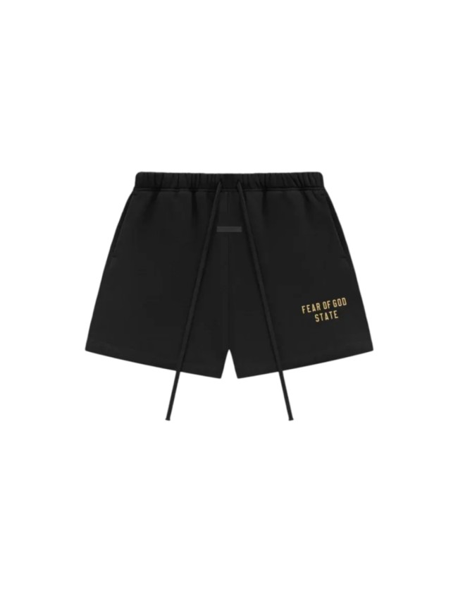 [50% Off]Fear Of God (Essentials) [Big & Tall for weights up to 220 lbs]1:1 quality version BACK TO SCHOOL Collection Letter Print Tee &  Shorts Set 4 colors 27870726
