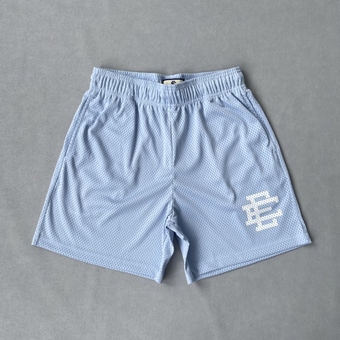 [50% Off]Eric Emanuel 1:1 quality version New Candy White Logo Mesh Shorts 10 colors 27829036