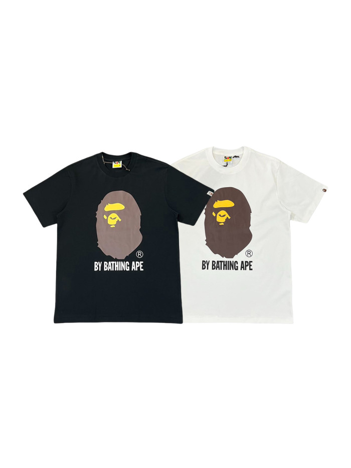 [50% Off]A Bathing Ape Bape 1:1 quality version Classic Big Ape Head Printed Tee 2 colors 27876209