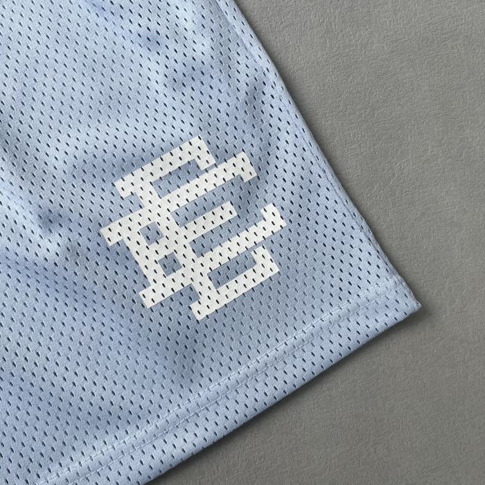 [50% Off]Eric Emanuel 1:1 quality version New Candy White Logo Mesh Shorts 10 colors 27829036