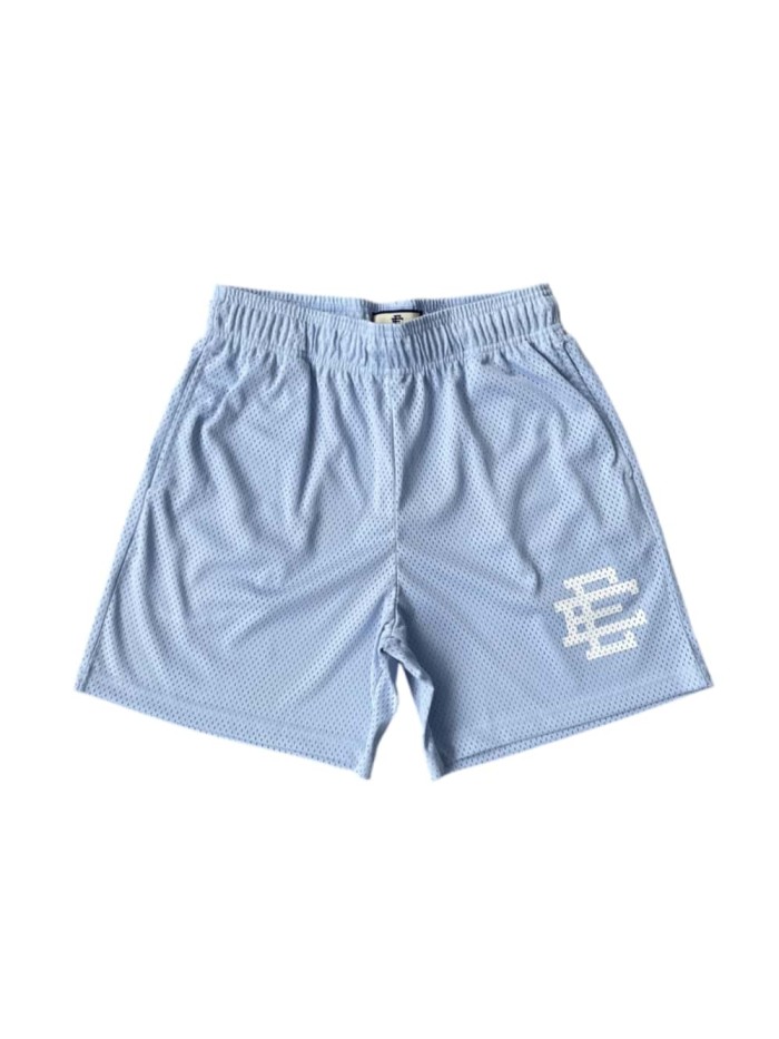 [50% Off]Eric Emanuel 1:1 quality version New Candy White Logo Mesh Shorts 10 colors 27829036