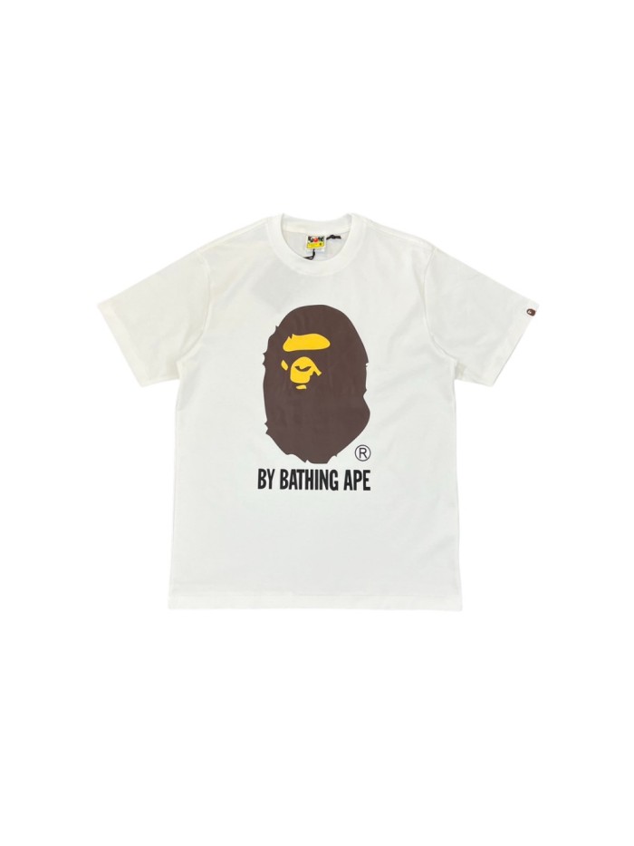 [50% Off]A Bathing Ape Bape 1:1 quality version Classic Big Ape Head Printed Tee 2 colors 27876209