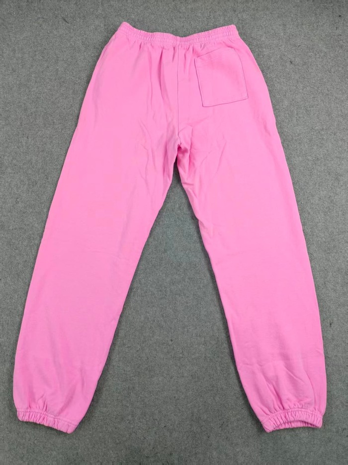 Sp5der 1:1 quality version Pink OG Spider Web Hoodie & Pants set 27094447