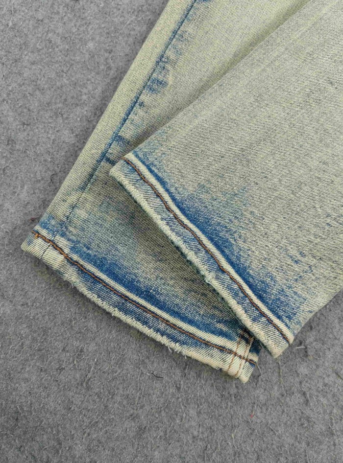 Ksubi Earth Outline 1999 Print Washed Jeans 29344229