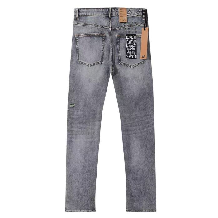 Ksubi 1:1 quality version Wash Script Logo Print Shark Ripped Distressed Slim Skinny Jeans 29499754