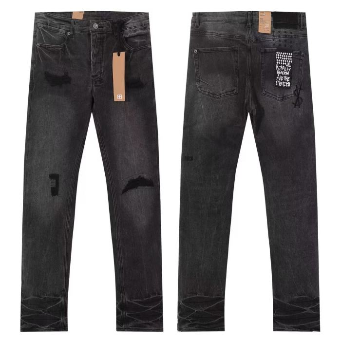 Ksubi 1:1 quality version Vintage Wash Back Pocket Print Ripped Distressed Slim Skinny Jeans 29499643